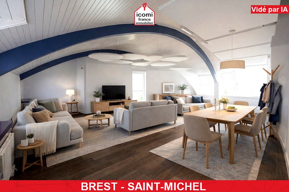 A VENDRE - APPARTEMENT DUPLEX T5 - 2 CHAMBRES - IMMEUBLE RECENT - BOX FERME - BALCON - DALLE BETON - DERNIER ETAGE