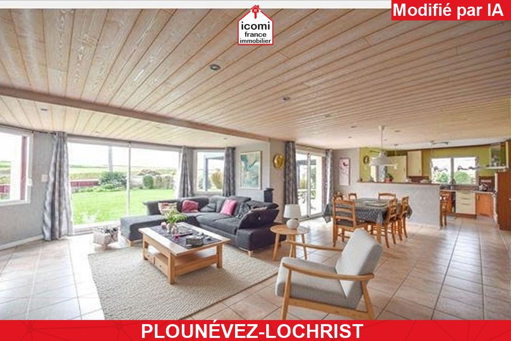 A VENDRE - MAISON PLEIN PIED DE 142 M2 - ANNEE 2008 - JARDIN CLOS DE 1296 M2 - 4 CHAMBRES - GARAGE DOUBLE - CHAUFFAGE PAR GEOTHERMIE - DPE B
