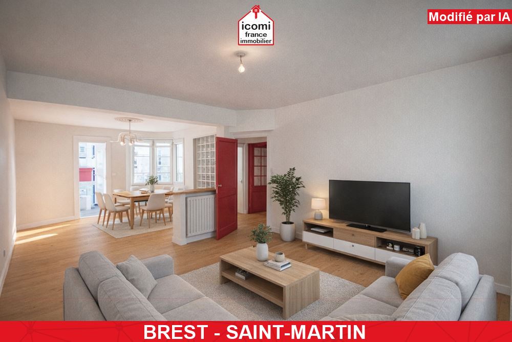 Appartement 3 pièces 63 m² · à Brest · 63 m² · 118 000 €