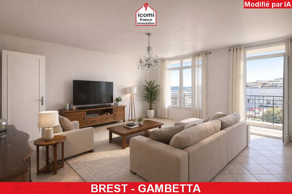 A VENDRE - APPARTEMENT - T4 - 2 CHAMBRES - VUE MER - DALLE BETON - ASCENSEUR - PROCHE GARE - DPE D - GARAGE EN OPTION.
