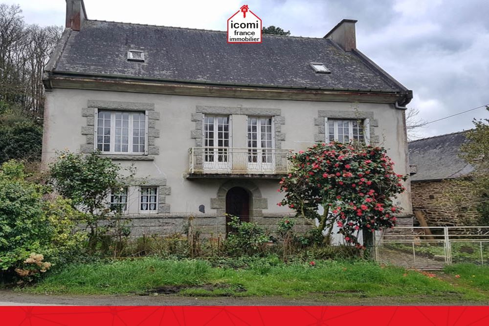 A VENDRE - MAISON DE 170M² - JARDIN CLOS DE 871M² ET UNE PARTIE BOISEE DE 1 HECTARE - 4 CHAMBRES - GARAGE - GRENIER AMENAGEABLE - DEPENDANCE A RENOVER DE 100M²