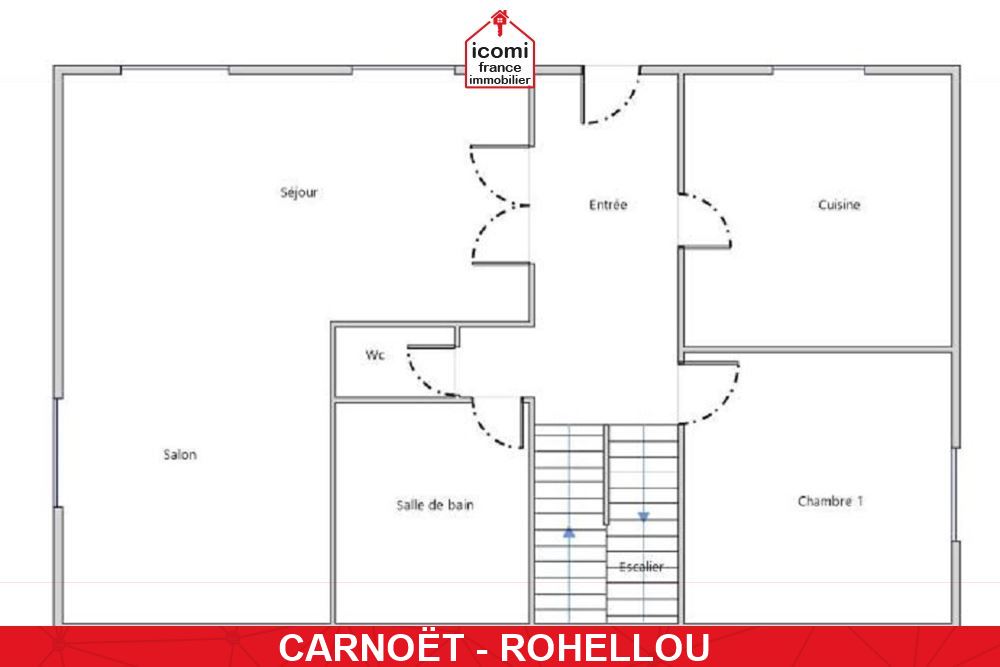 A VENDRE - MAISON 132 M2 - CONSTRUCTION 1981 - 5 CHAMBRES - SOUS-SOL - A RAFRAICHIR - 2 PETITES DEPENDANCES ET UN HANGAR - 3700 M2 DE TERRAIN - A 5MIN EN VOITURE DE LA VALLEE DES SAINTS