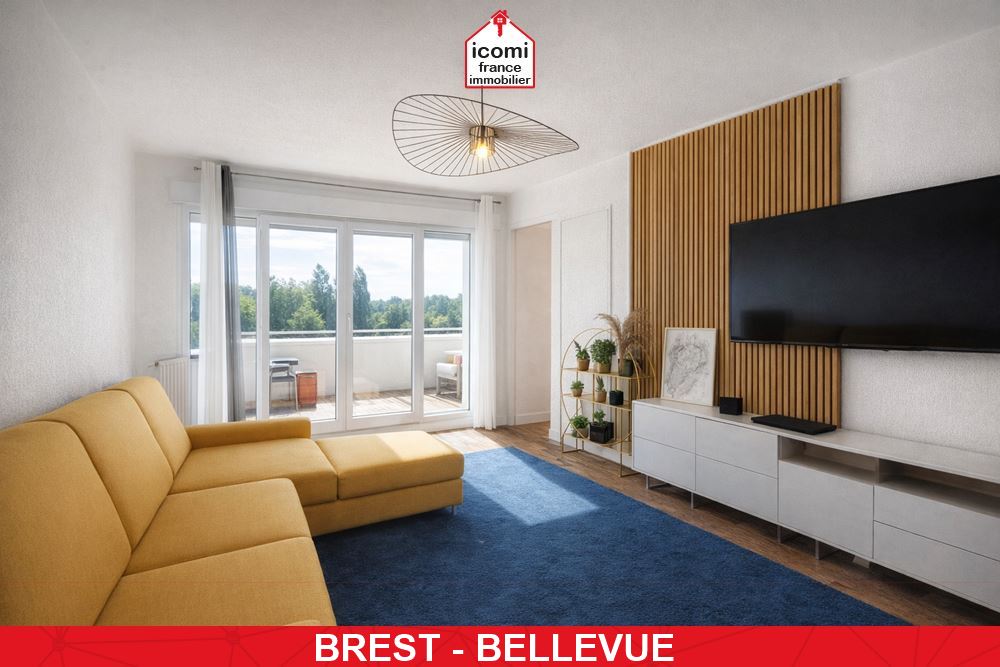 A VENDRE - APPARTEMENT 74M² - 3 CHAMBRES - BALCON - CAVE - DALLE BETON - ASCENSEUR - COMMERCES A PROXIMITE