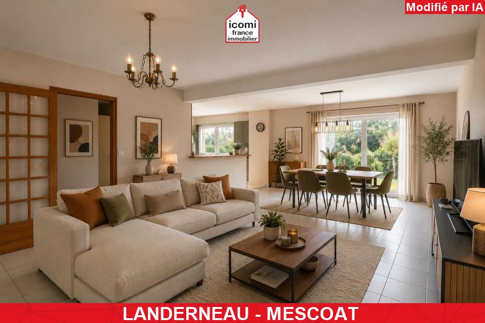 A VENDRE - MAISON INDIVIDUELLE DE 134 M²- 5 CHAMBRES - JARDIN CLOS DE 1100M² - SOUS SOL COMPLET - GARAGE - DPE C