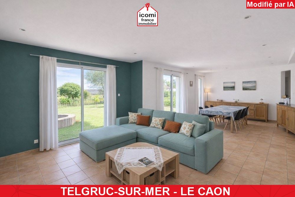 A VENDRE - MAISON - T5 - 4 CHAMBRES - MAISON DE 2005 - TERRAIN CLOS - DPE D - A 2 MIN DE LA MER - AUCUNS TRAVAUX.