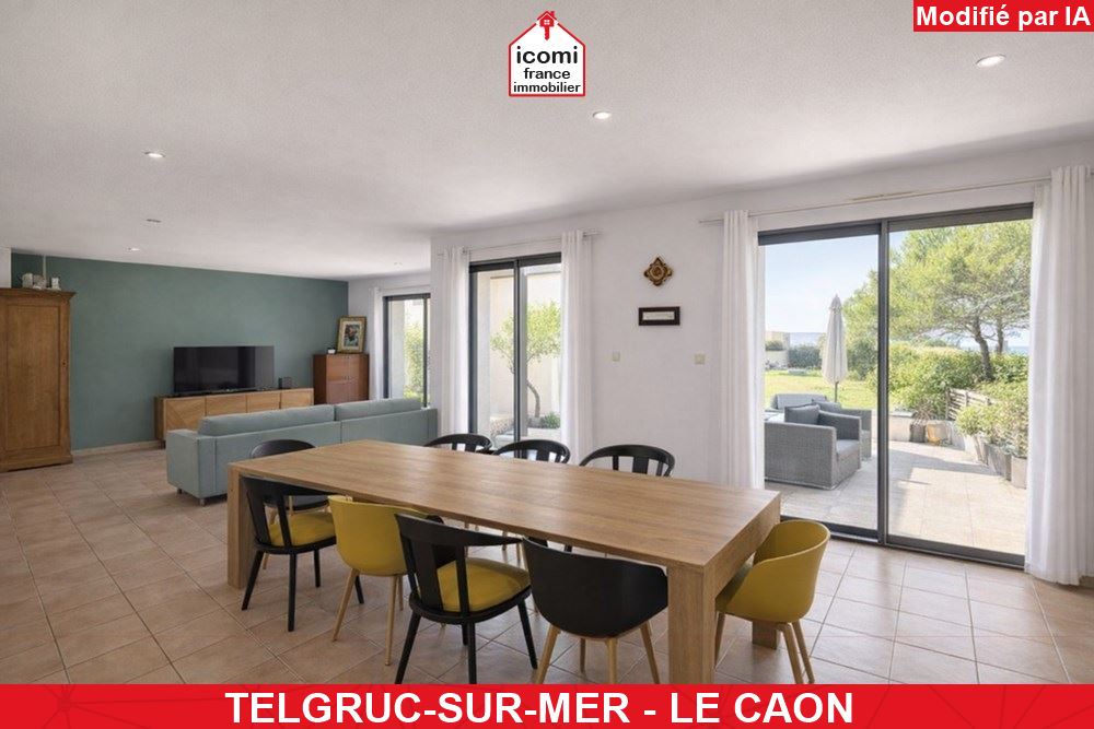 A VENDRE - MAISON - T5 - 4 CHAMBRES - MAISON DE 2005 - TERRAIN CLOS - DPE D - A 2 MIN DE LA MER - AUCUNS TRAVAUX. 