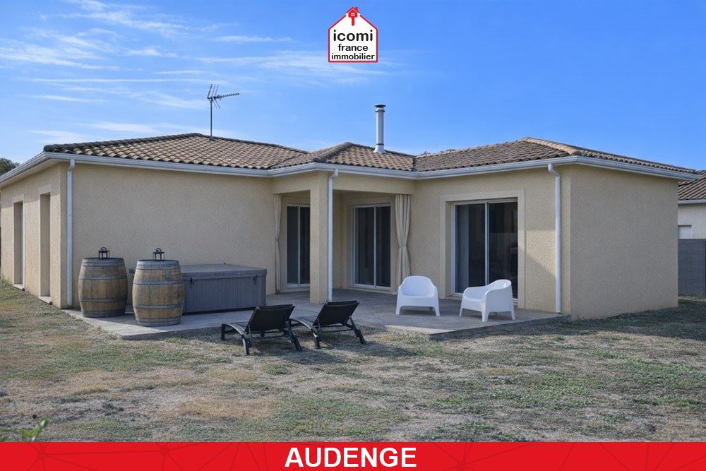 A VENDRE - MAISON CONTEMPORAINE DE 120M² GARANTIE DECENNALE - PIECE DE VIE 40 M² - 4 CHAMBRES - TERRAIN DE 540M² & PUIT ARTESIEN - CALME ET SECURISE