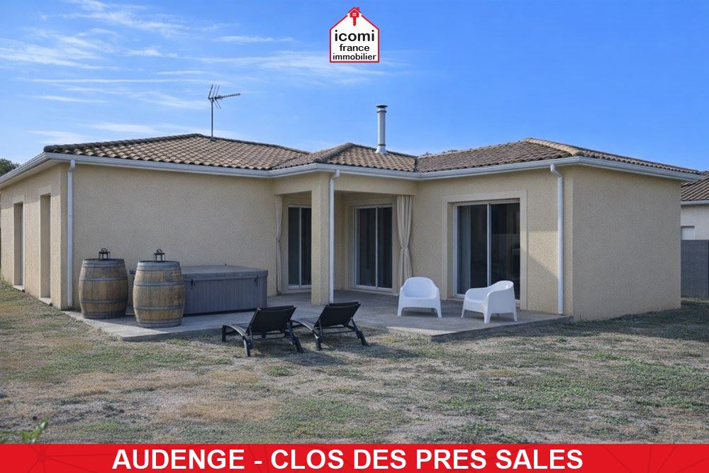 A VENDRE - MAISON CONTEMPORAINE DE 120M² GARANTIE DECENNALE - PIECE DE VIE 40 M² - 4 CHAMBRES - TERRAIN DE 540M² & PUIT ARTESIEN - CALME ET SECURISE