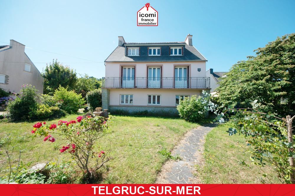 A VENDRE - MAISON 154M2 - 3 APPARTEMENTS (2 APPARTEMENTS TYPE T2 - 1 APPARTEMENT TYPE T1)- 1000M2 DE TERRAIN CONSTRUCTIBLE - DIVISION A ETUDIER - A 5MIN DE LA PLAGE DE TREZ BELLEC