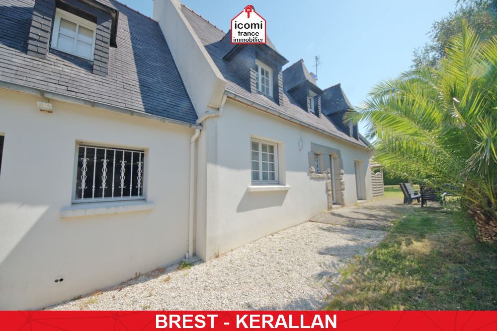 A VENDRE - MAISON 140M2 - 5 CHAMBRES - GARAGE DOUBLE - 1500 M2 DE TERRAIN - CHAUDIERE DE 2020 - POELE A PELLETS NEUF - PARC DE KERALAN