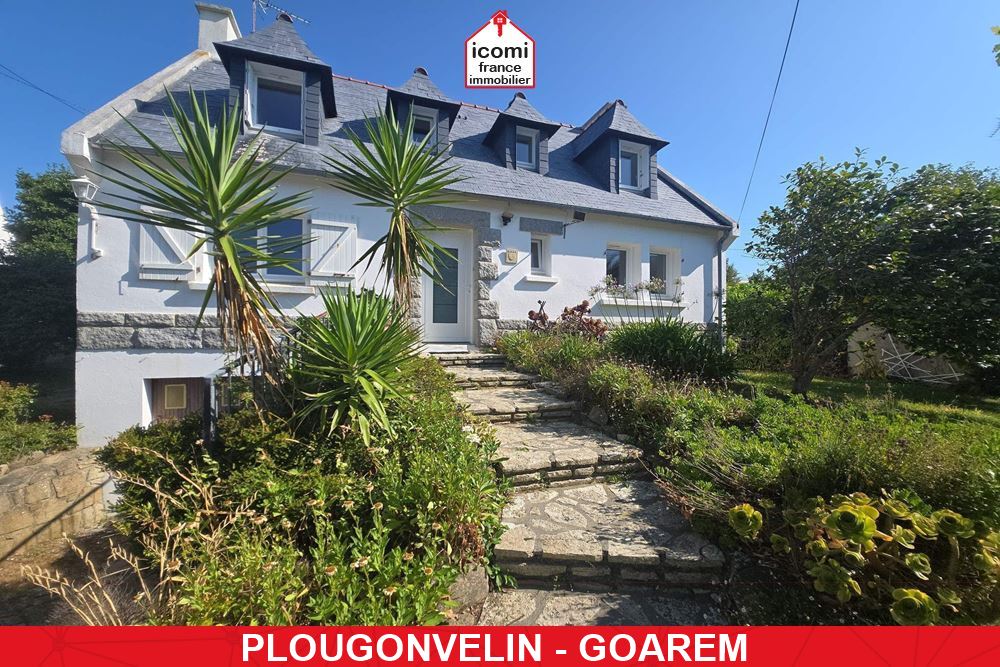 MAISON T7 – 5 CHAMBRES – FORT DE BERTHEAUME – A 400 M DE LA PLAGE DE PERZEL – SOUS-SOL COMPLET – IMPASSE AU CALME