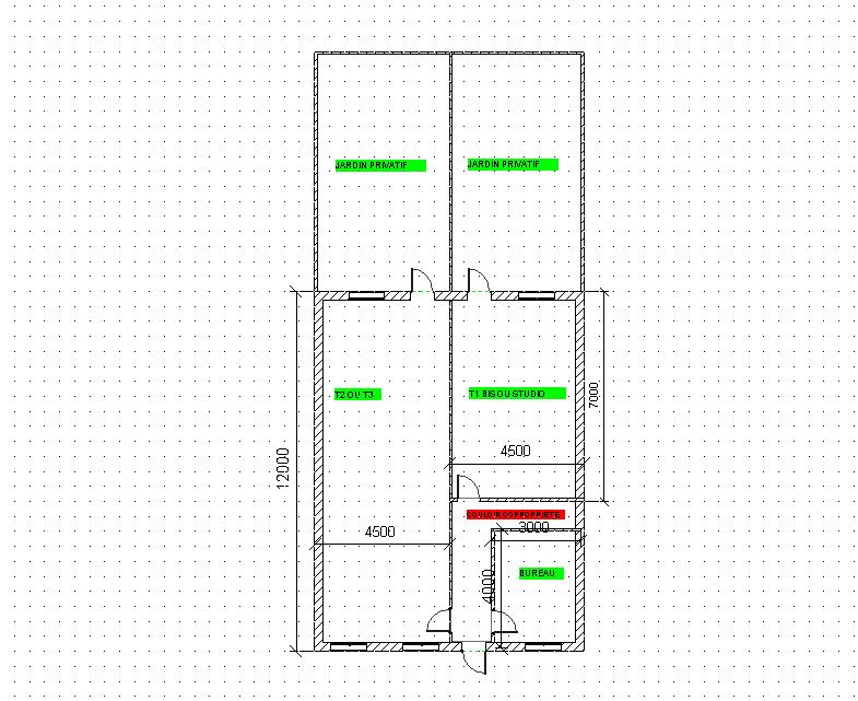 BREST - APPARTEMENT - 100 M2 - 2 PIECES photo 4