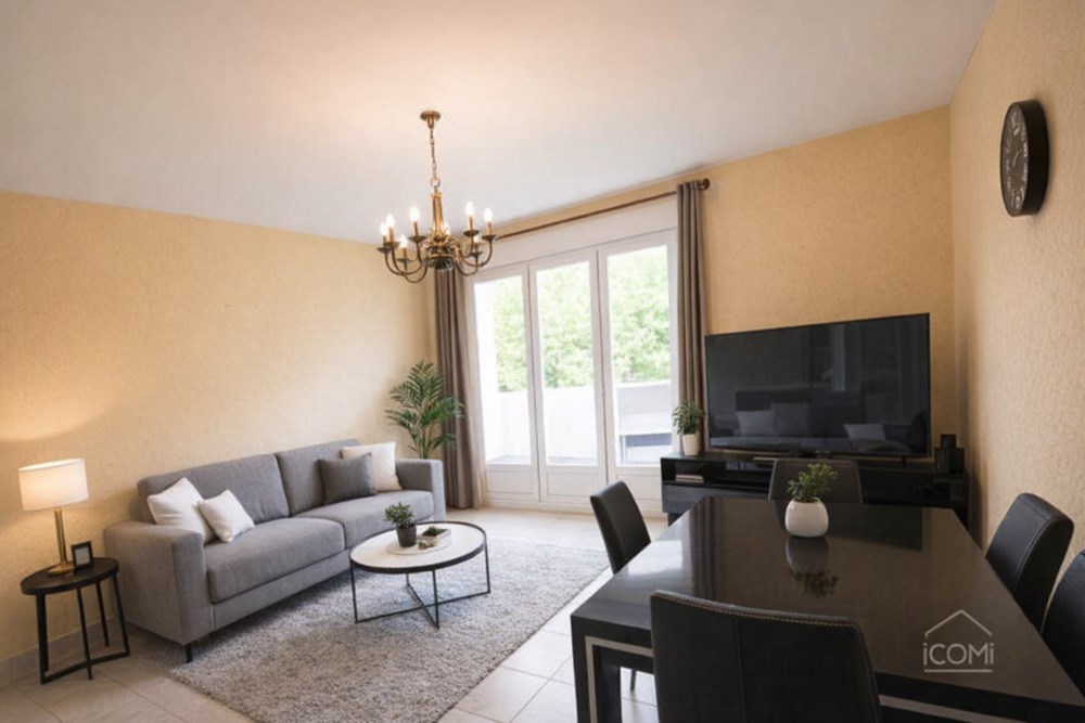 APPARTEMENT 2 PIECES - 1 CHAMBRE - 53M² - ASCENSEUR - VUE DEGAGEE - COPROPRIETE RECHERCHEE