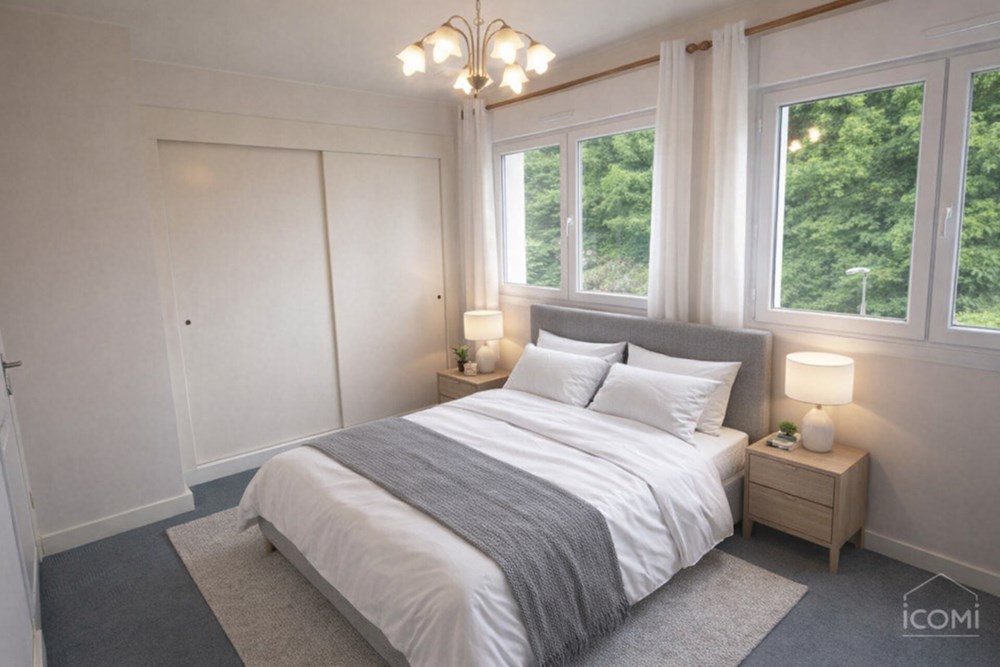 APPARTEMENT 2 PIECES - 1 CHAMBRE - 53M² - ASCENSEUR - VUE DEGAGEE - COPROPRIETE RECHERCHEE photo 5