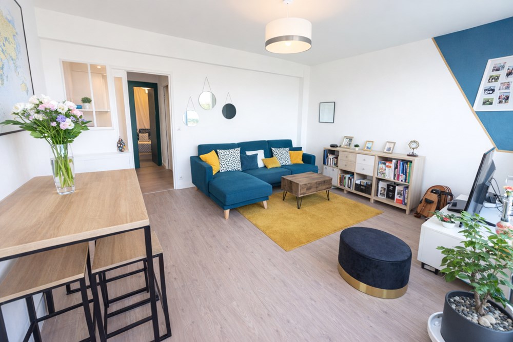 BREST - APPARTEMENT - 54 M2 - 2 PIECES
