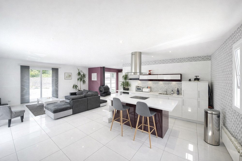 MAISON 2012 - PLEIN PIED - 105M² - TERRAIN 1000M²