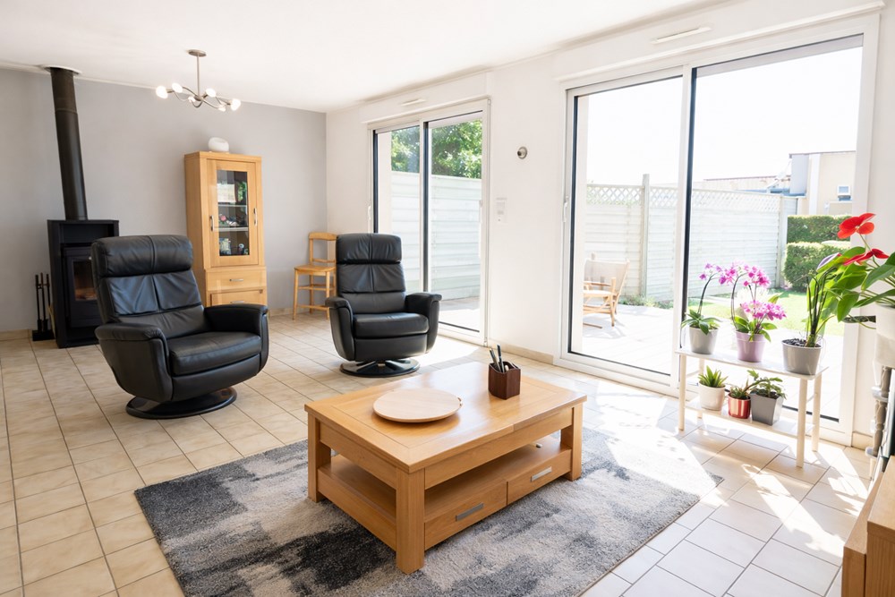MAISON 8 PIECES - 5 CHAMBRES- 145 M² - TERRAIN 1250 M²- ENVIRONNEMENT CALME ET VERDOYANT photo 4