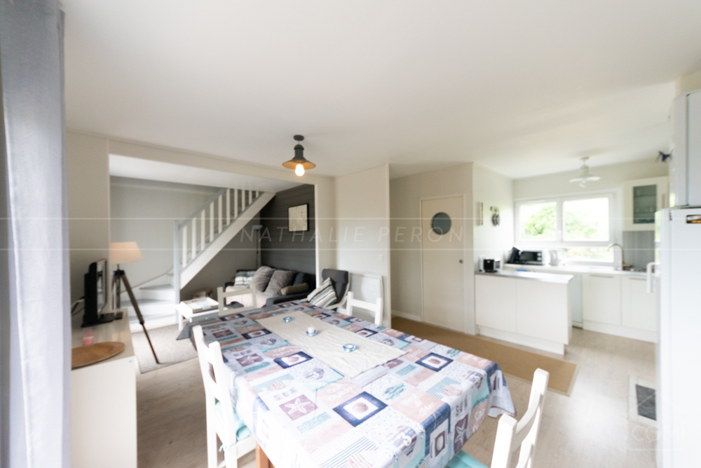 PLOUGASNOU - MAISON OSSATURE BOIS -VUE MER - 70M²