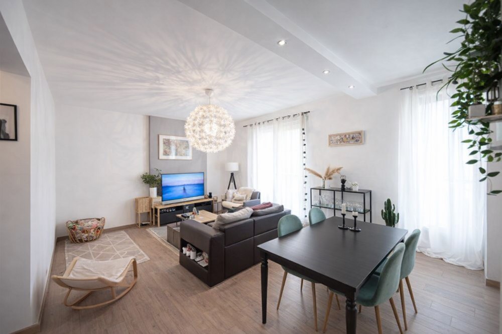 APPARTEMENT 60M² - PIECE DE VIE 35M² - 1 CHAMBRE - HYPER CENTRE - COUP DE COEUR