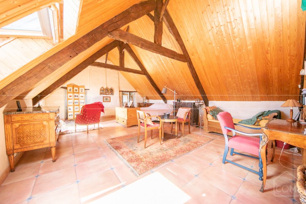 GRANDE MAISON DE CHARME CENTRE BOURG AVEC VERGER ARBORE - 300M² HABITABLE - TERRAIN DE 1500M² - RARE photo 4