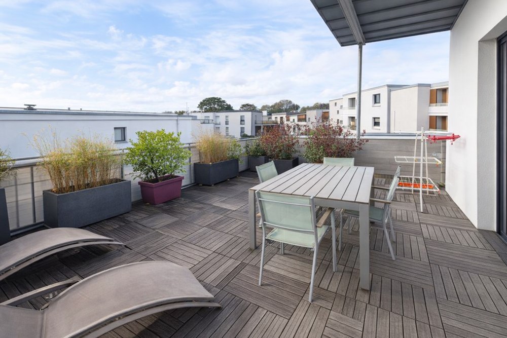 APPARTEMENT T4 85M² DERNIER ETAGE VUE MER AVEC GRANDE TERRASSE ET PARKING PRIVEE DANS UN IMMEUBLE NEUF