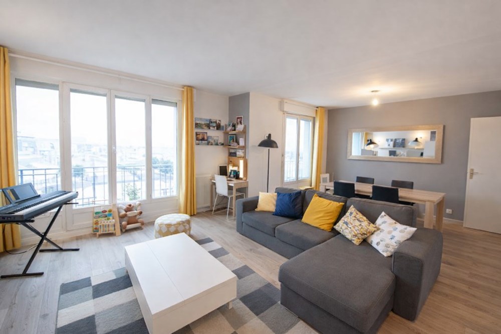 APPARTEMENT GAMBETTA - 77M² - 2 CHAMBRES - VUE MER - DERNIER ETAGE