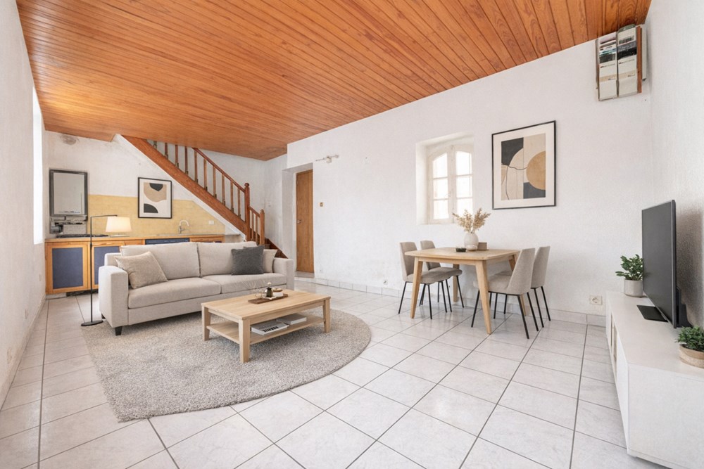 MAISON DE VILLE- 3 CHAMBRES - ANNEE 1930 - PROCHE PLAGE ET BOURG DE PORTSALL - A RENOVER photo 3