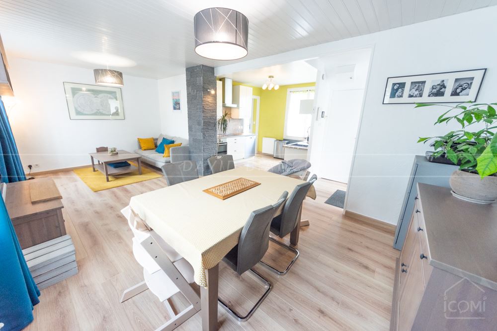 MAISON DE VILLE T5 DE 85M² DE 1952 AVEC CAVE ET GARAGE SUR 450M² DE TERRAIN CLOS