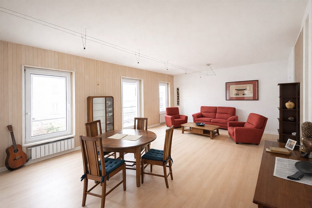 APPARTEMENT T3 - 112 M² - AU COEUR DE LA VILLE - 2 CHAMBRES - MAGNIFIQUES VOLUMES - GRANDE HAUTEUR SOUS PLAFONFS