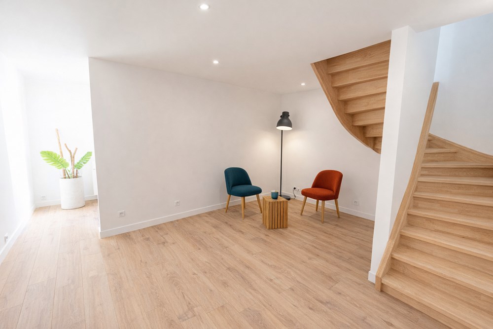 MAISON DE VILLE INDIVIDUELLE T4 70M² AVEC TERRASSE ENTIEREMENT RENOVEE PROCHE MER photo 2