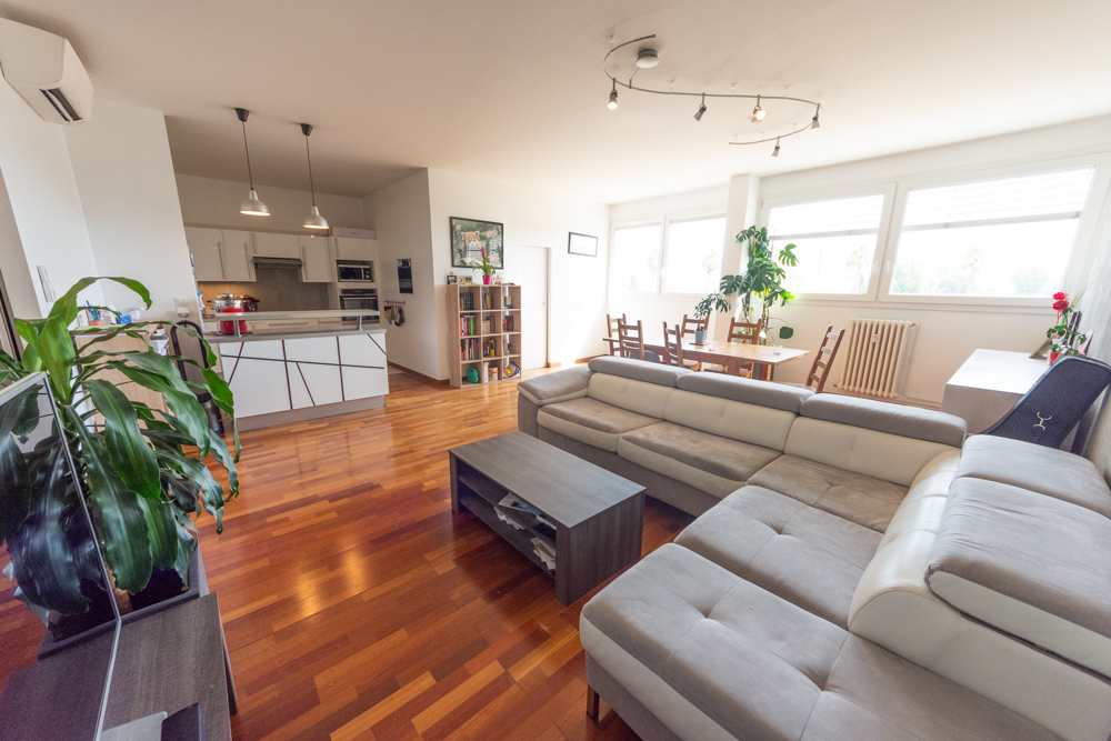 APPARTEMENT T4 92M² LUMINEUX EXPOSE SUD 2 CHAMBRE (3EME POSSIBLE) AVEC GARAGE EN LOCATION POSSIBLE