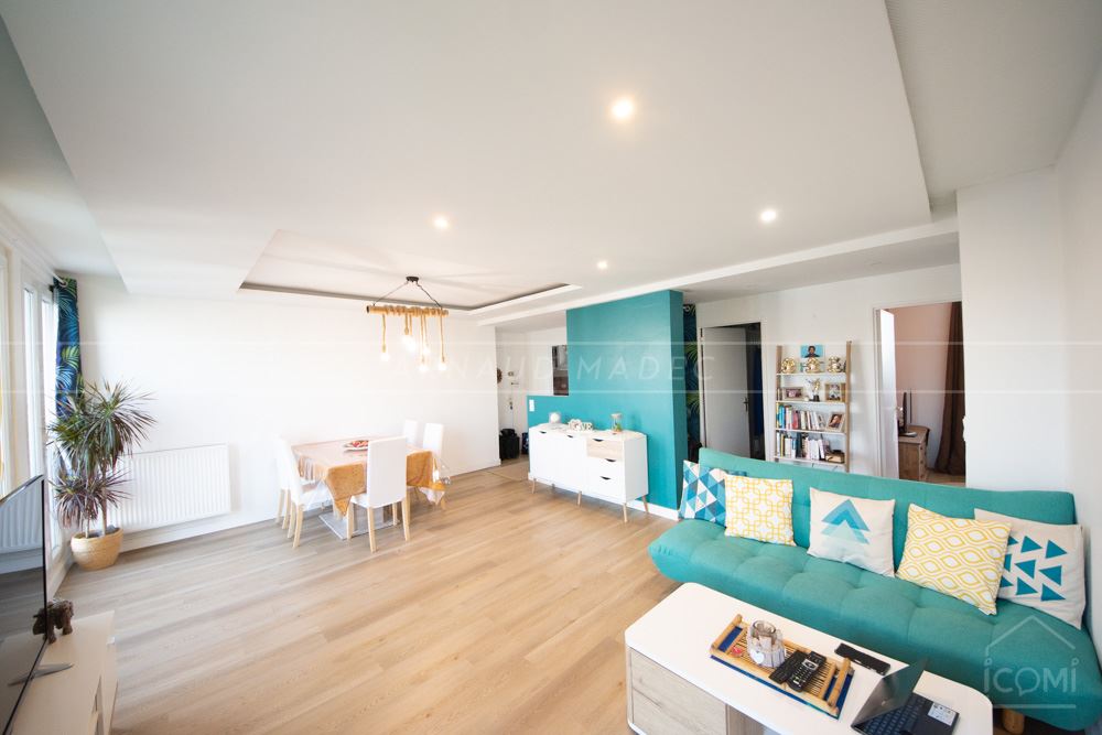 APPARTEMENT T3 - GRANDE PIECE DE VIE EXPOSEE SUD - BALCON - 2 CH - ASCENSEUR - RARE