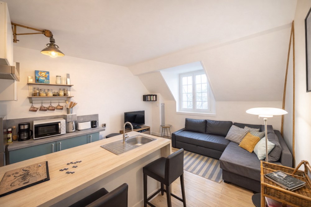 APPARTEMENT T2 COTE DROIT - 30M² - DERNIER ETAGE - IDEAL PIED A TERRE OU INVESTISSEUR (Y COMPRIS LOCATION SAISONNIERE) - EXTENSION POSSIBLE photo 2