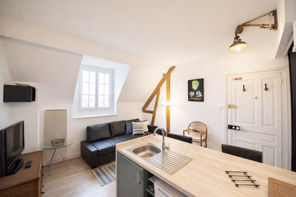 APPARTEMENT T2 COTE DROIT - 30M² - DERNIER ETAGE - IDEAL PIED A TERRE OU INVESTISSEUR (Y COMPRIS LOCATION SAISONNIERE) - EXTENSION POSSIBLE photo 3