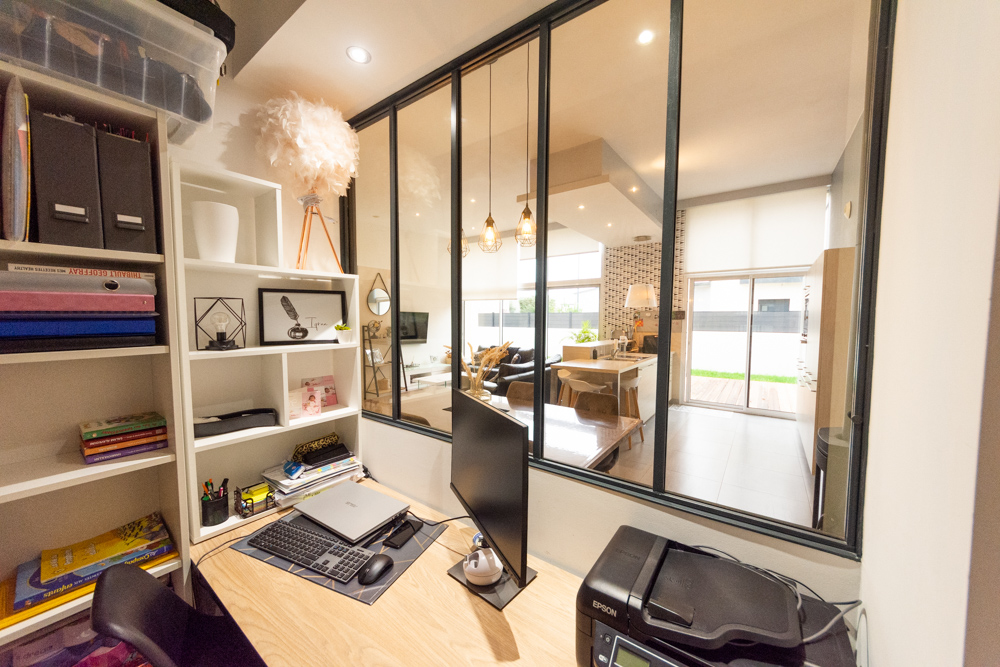 MAISON INDIVIDUELLE DE 2015 T4 107M² PLAIN PIED AVEC DE NOMBREUX RANGEMENTS GARAGE BUREAU ET BUANDERIE SUR TERRAIN CLOS DE 400M² photo 4