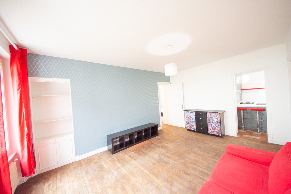 APPARTEMENT T3 - BEL ESPACE DE VIE DE 30M² - 2 GRANDES CHAMBRES - CALME - RARE photo 2