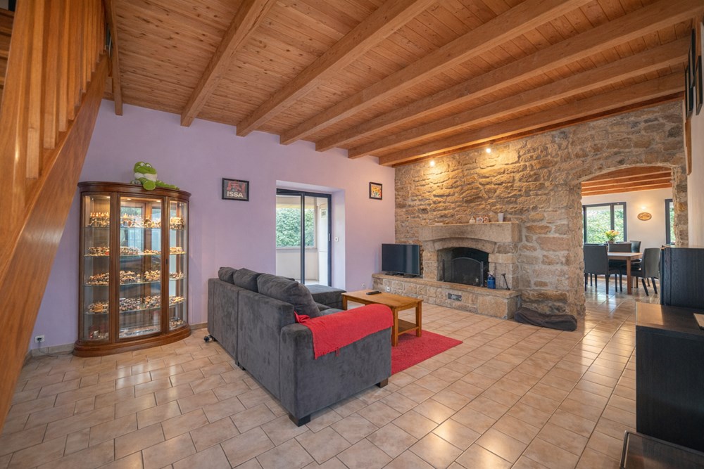 MAISON EN PIERRE DE 165 M² RENOVEE - BEAU TERRAIN - CALME - SANS VIS A VIS - RARE photo 4