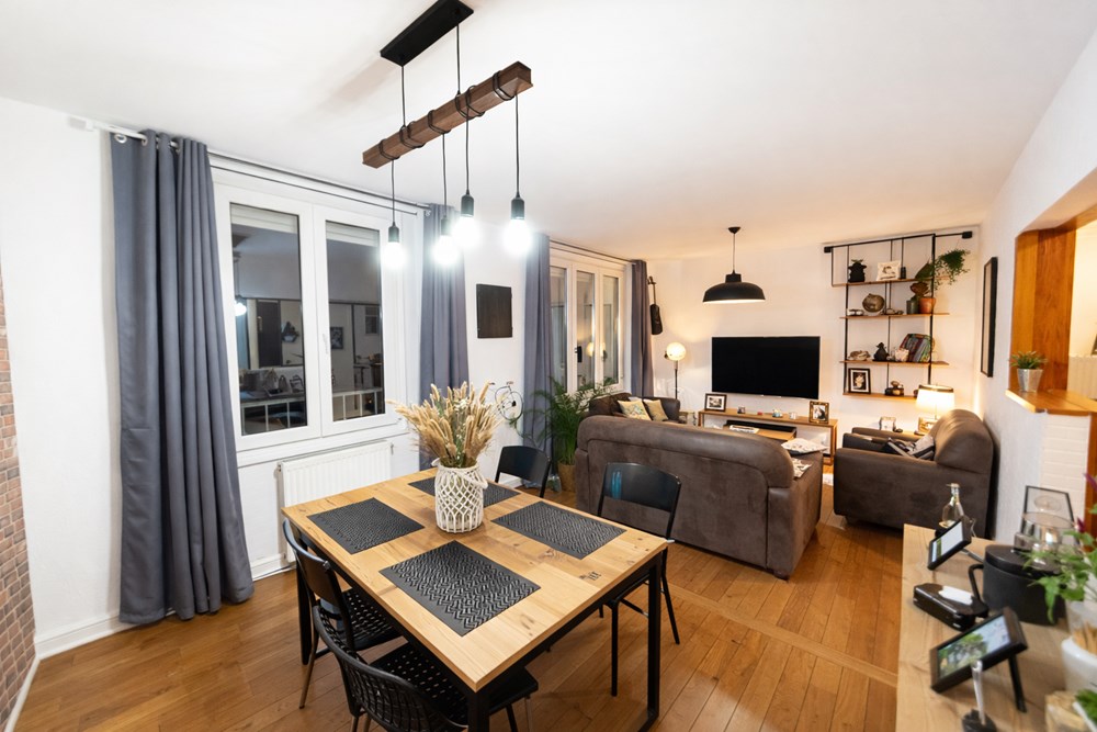APPARTEMENT 65M² - CENTRE VILLE - 2 CHAMBRES - COUP DE COEUR - PROCHE ECOLES - DALLE BETON