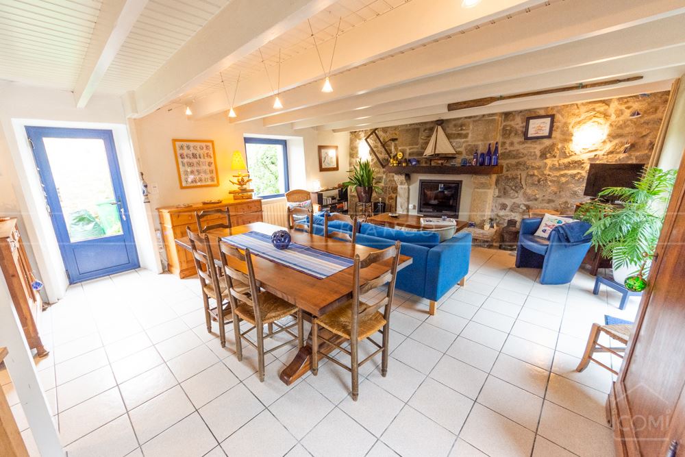 MAISON PENTY BRETON T5 94M² - 3 CHAMBRES - VUE MER - AUCUN TRAVAUX - TERRAIN CLOS 450M² photo 3
