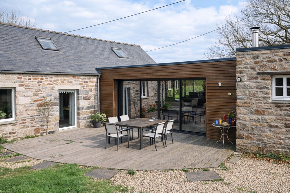 MAISON - 140 M² - COUP DE COEUR - ENVIRONNEMENT CALME - A 10' DE LA PLAGE - TERRAIN 1800 M²