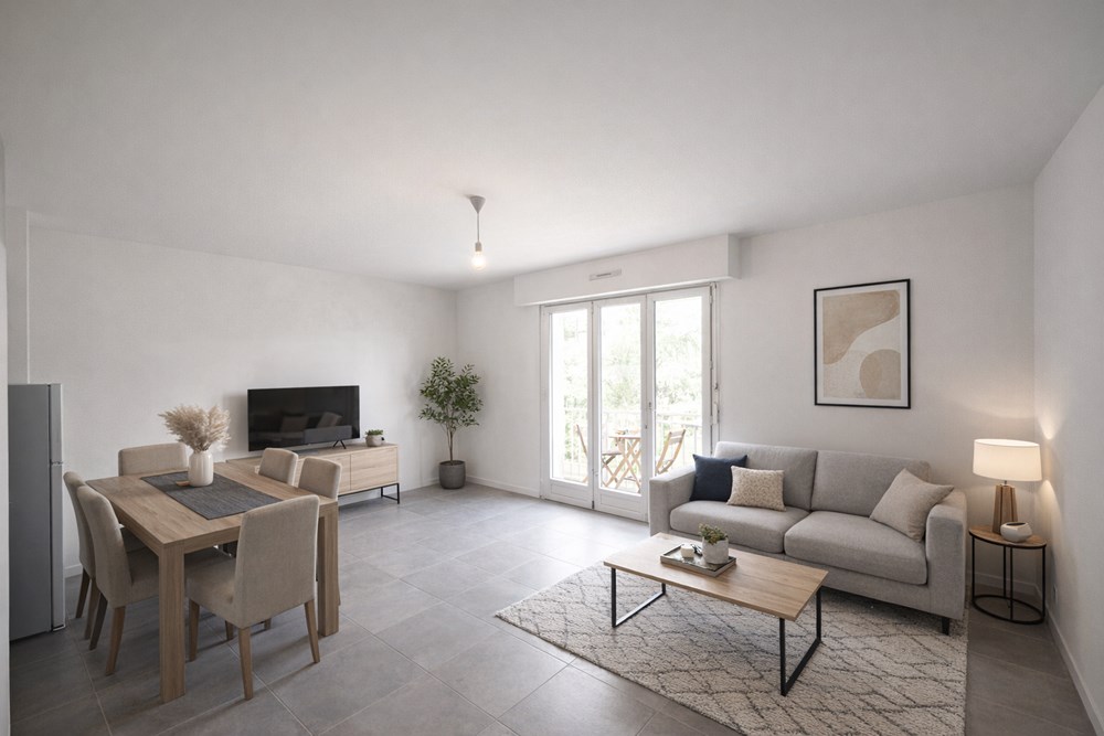 APPARTEMENT - 1 PIECE - 30 M² - DALLE BETON - IDEAL ETUDIANT OU INVESTISSEUR - SECTEUR RECHERCHE - PLACE DE PARKING
