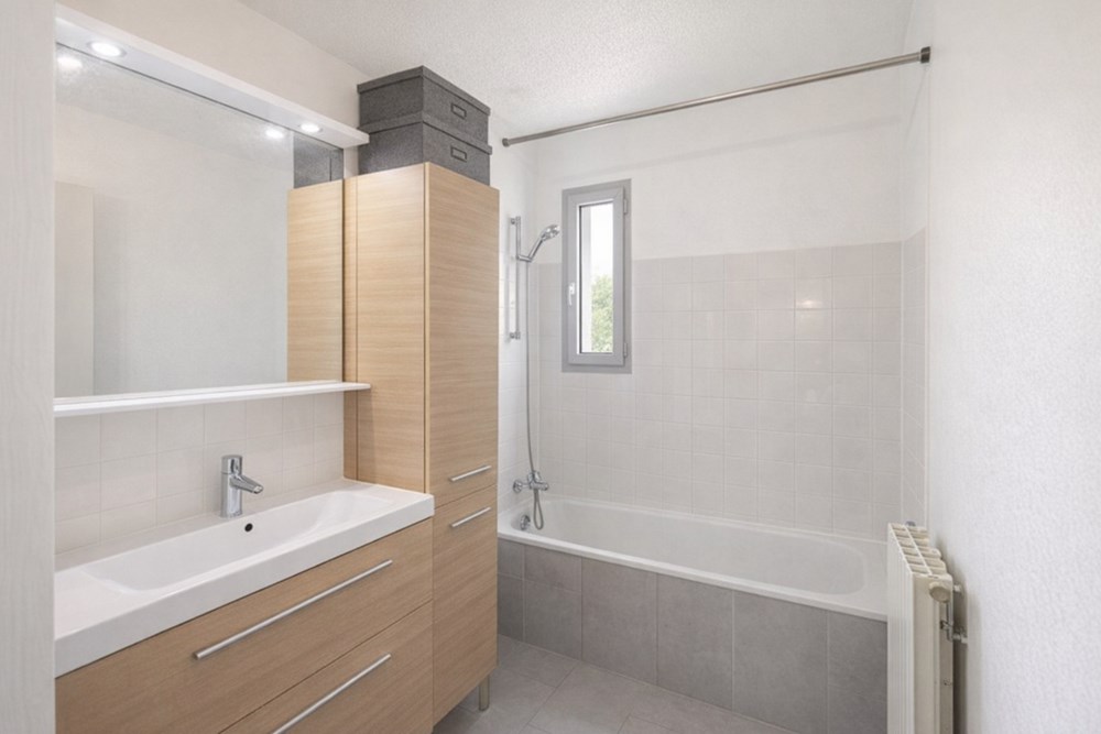 SPACIEUX APPARTEMENT - 3 CHAMBRES - BALCON - ASCENSEUR - VUE DEGAGEE ET ARBOREE - PLACE DE PARKING PRIVEE - DALLE BETON - PROXIMITE CENTRE VILLE photo 5