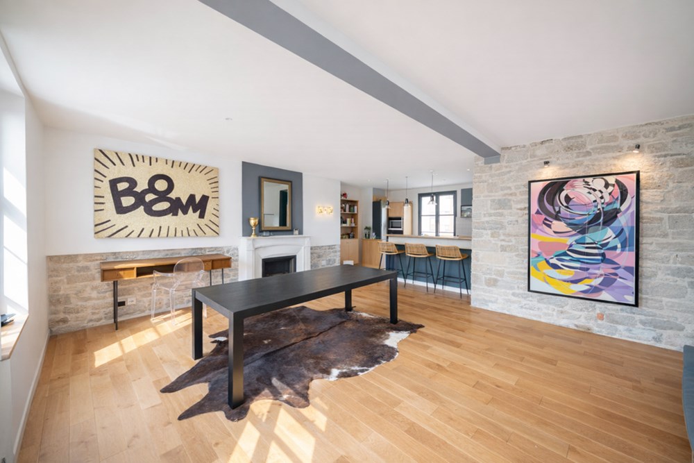 MAGNIFIQUE APPARTEMENT - STYLE LOFT - 110M² - CENTRE VILLE HISTORIQUE - VUE SUR L'ODET - 3EME ET DERNIER ETAGE