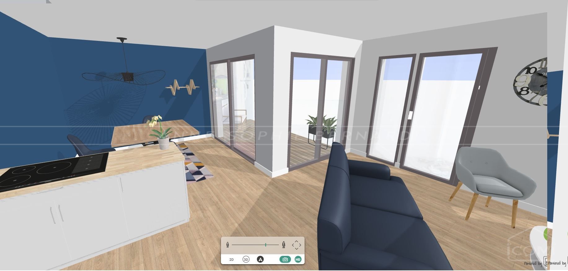 APPARTEMENT NEUF - T3 - 78.40 M² - 2 CHAMBRES - TERRASSE - PLACE DE STATIONNEMENT -CENTRE VILLE photo 4