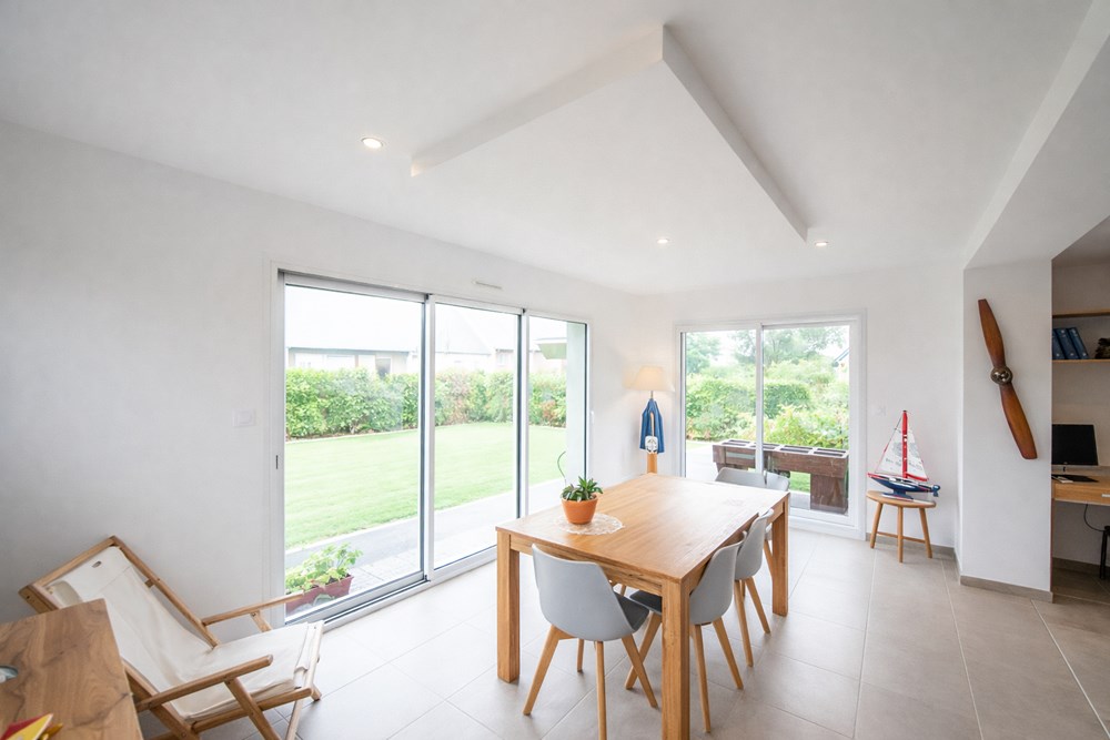 MAISON 107M² DE 2016 - GRANDE PIECE DE VIE - 3 CHAMBRES - DEUX SALLE DE BAIN - TERRAIN 400M² - PLEIN PIED photo 3