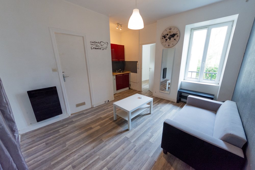 APPARTEMENT STUDIO MEUBLE DE 24M² AVEC COUR COLLECTIVE LIBRE DE LOCATAIRE - RENDEMENT LOCATIF INTERESSANT photo 2