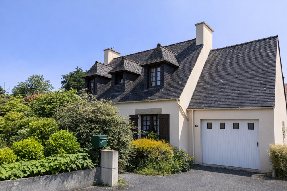 MAISON - T6 - 114M² - 4 CHAMBRES - GARAGE -VERANDA - QUARTIER CALME - PROCHE DES COMMODITES - BEAU POTENTIEL