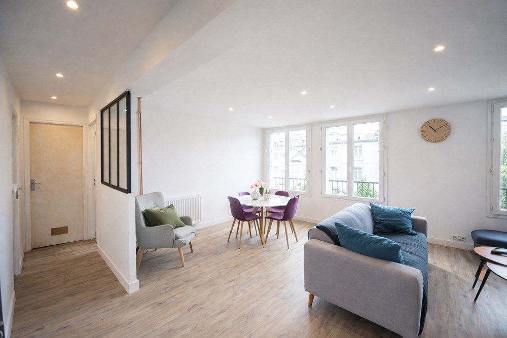 QUARTIER PASTEUR - APPARTEMENT T3 - 65M² - LUMINEUX - GRANDE PIECE DE VIE - RENOVATION RECENTE - 2 CHAMBRES -PROCHE CENTRE VILLE photo 4