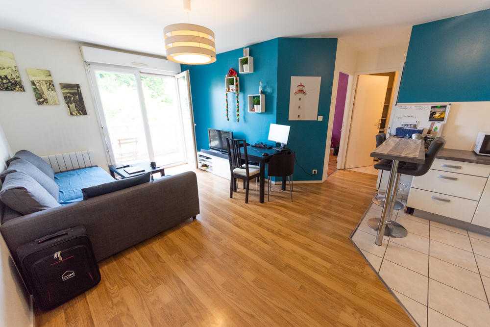 APPARTEMENT T2 40M² AVEC LOCATAIRE EN PLACE - BALCON BIEN EXPOSE - PLACE DE PARKING PRIVEE - SANS TRAVAUX