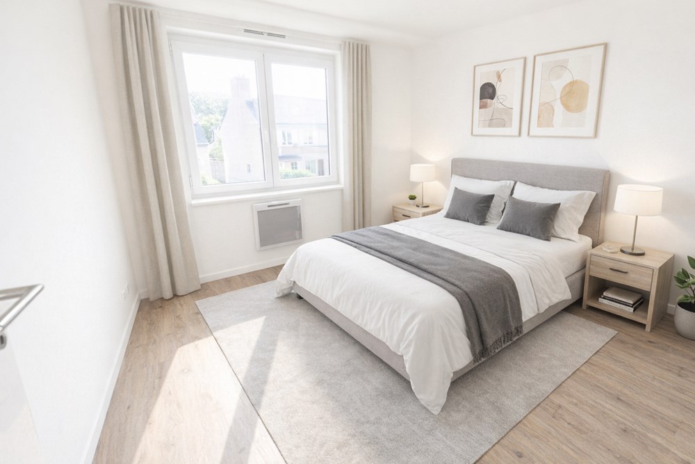 APPARTEMENT T3 58M² AVEC 2 CHAMBRES - BALCON - ASCENSEUR - ACCES PMR - LOCAL VELO photo 4